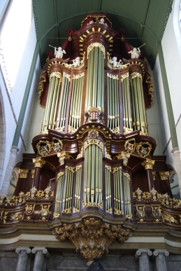 Moreau organ of the “Grote of St Janskerk” in Gouda (Netherlands) - Foto Anneke Ingelse