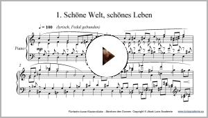 Fünfzehn kurze Musikstücke für Klavier - composition of Abraham den Dunnen